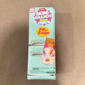 ZURU Mini Brands Fill the Fridge Toy - Blue